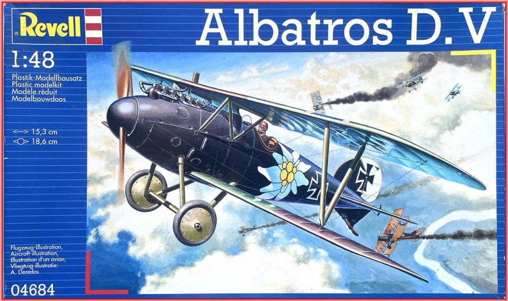 1:48 REVELL ALBATROS  D.V,  (04684), 2010.