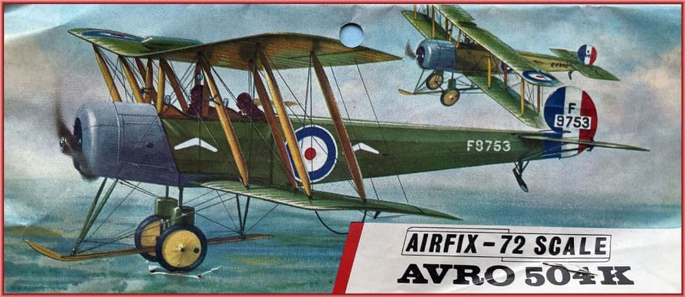 1:72 AIRFIX AVRO 504K (128),1967