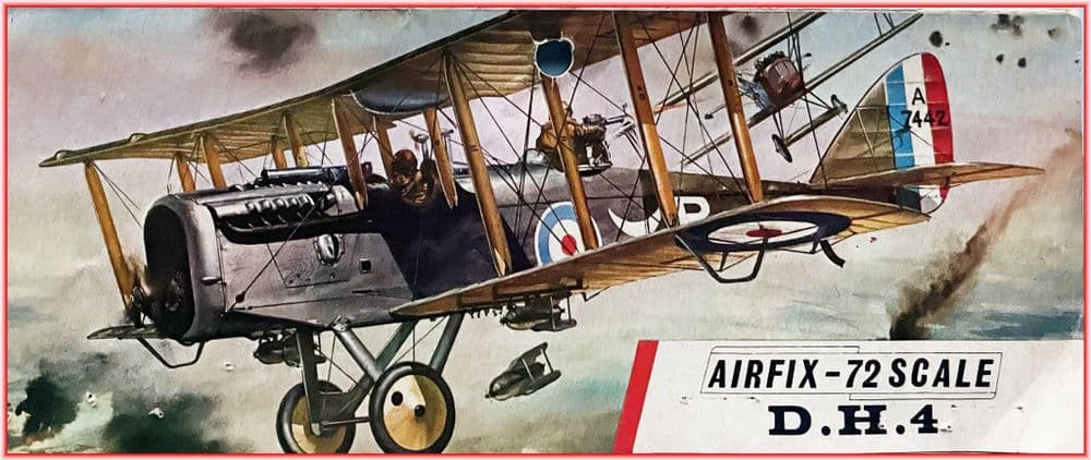 1:72 AIRFIX D.H. 4 (131),1967
