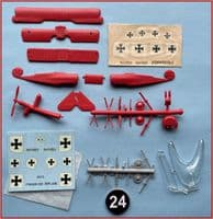 1:72 AIRFIX FOKKER TRIPLANE, (1387)-1957