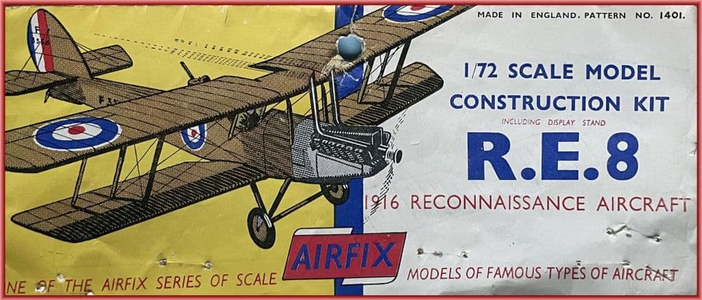 1:72 AIRFIX R.E.8,1957