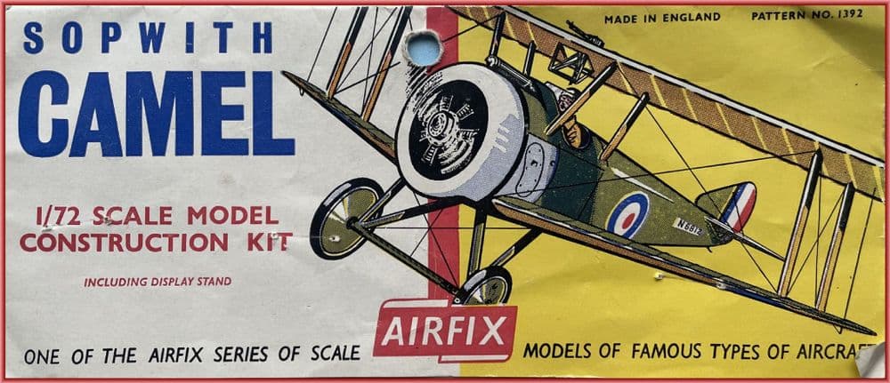 1:72 AIRFIX SOPWITH CAMEL (1392),1957