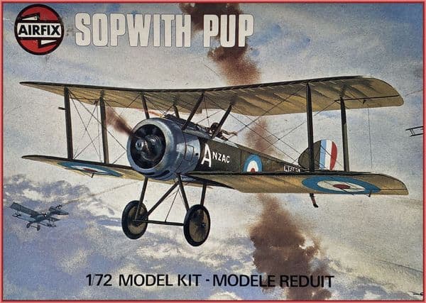 1:72 AIRFIX SOPWITH PUP,  (61062-3),1975