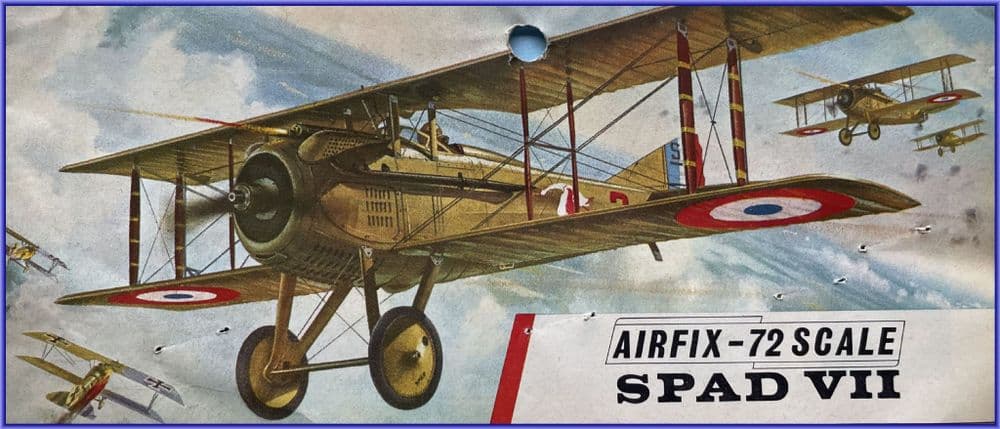 1:72 AIRFIX SPAD VII, (129)1967