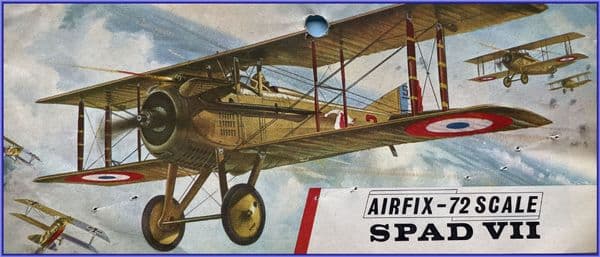 1:72 AIRFIX SPAD VII, (129)1967