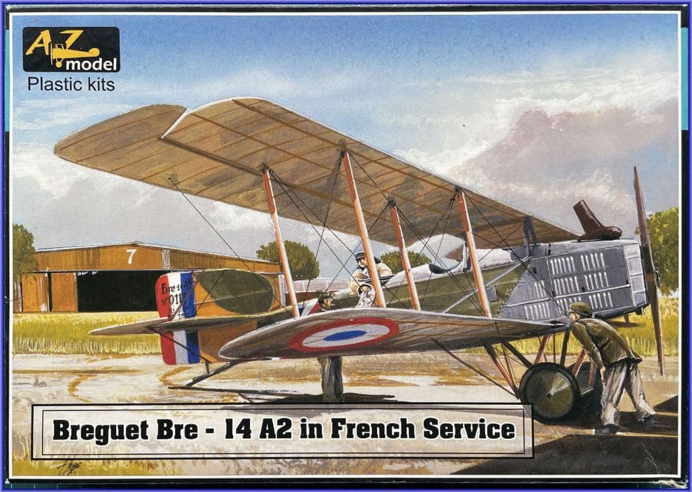 1:72 AZMODEL BREGUET 14 A.2 in French Service