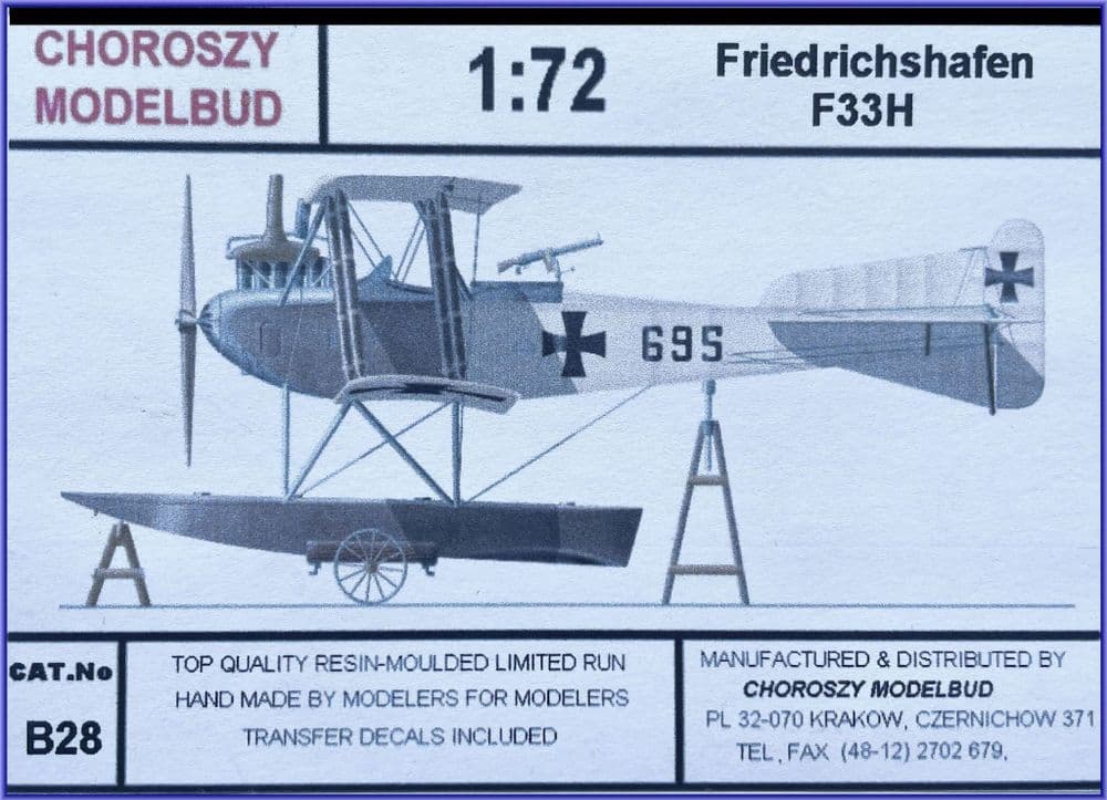 1:72 CM FRIEDRICHSHAFEN  F33H (B28), 2002