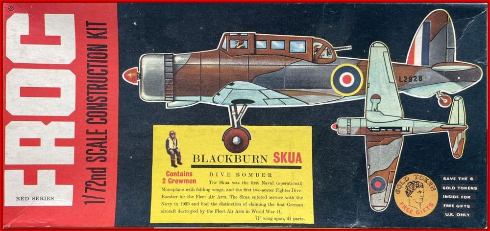 1:72 FROG BLACKBURN SKUA  (F162), 1956