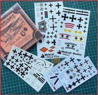 1:72 RAREPLANES PFALZ D.III + DECAL BUNDLE!!!