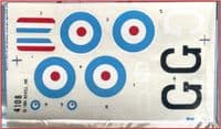1:72 REVELL  S.E.5A X 2, (4108),1980
