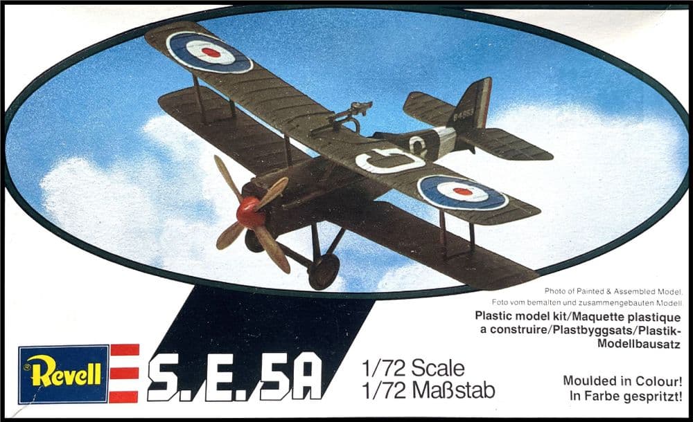 1:72 REVELL  S.E.5A X 2, (4108),1980