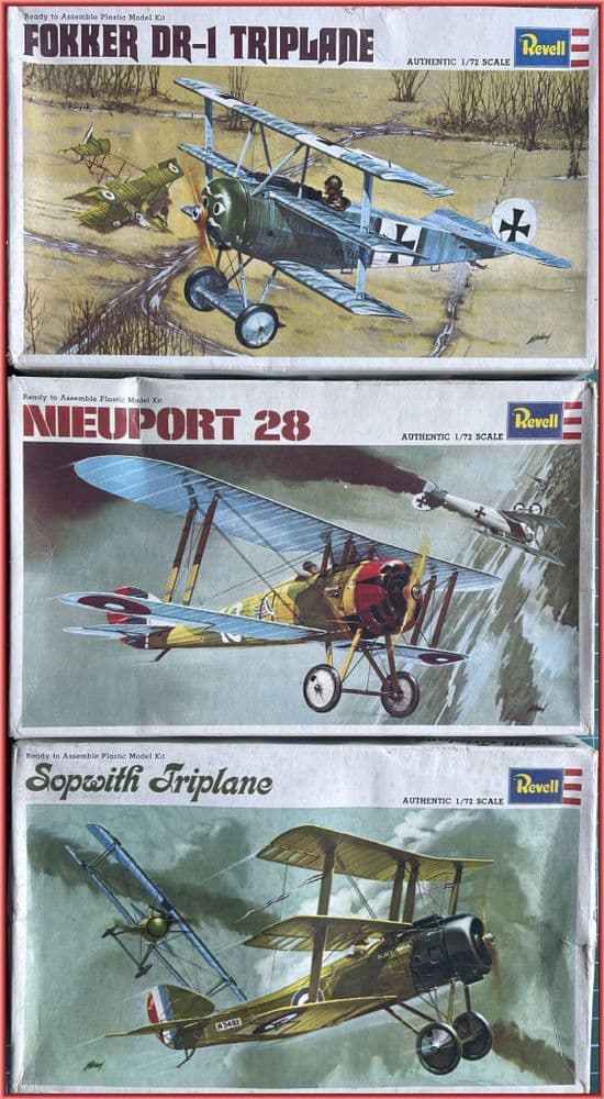 1:72 REVELL ( US)  GROUP 4 PACKAGE!
