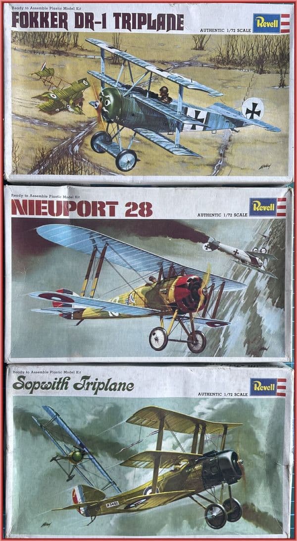 1:72 REVELL ( US) GROUP 4 PACKAGE!