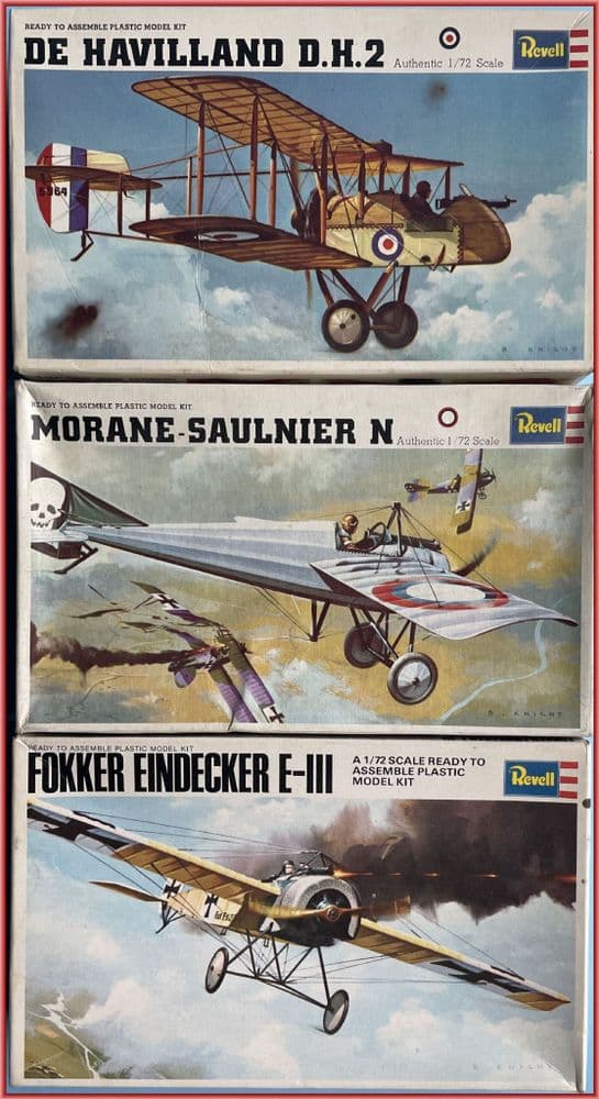 1:72 REVELL (US)  WWI 'GROUP 3' PACKAGE!