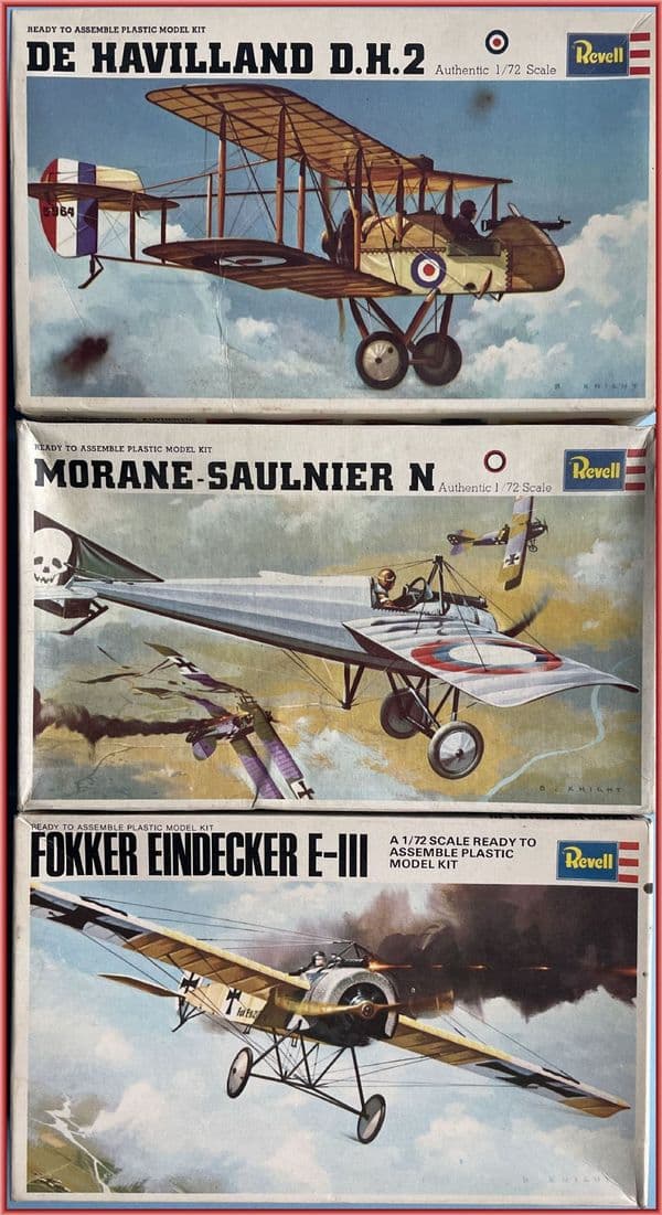 1:72 REVELL (US) WWI 'GROUP 3' PACKAGE!