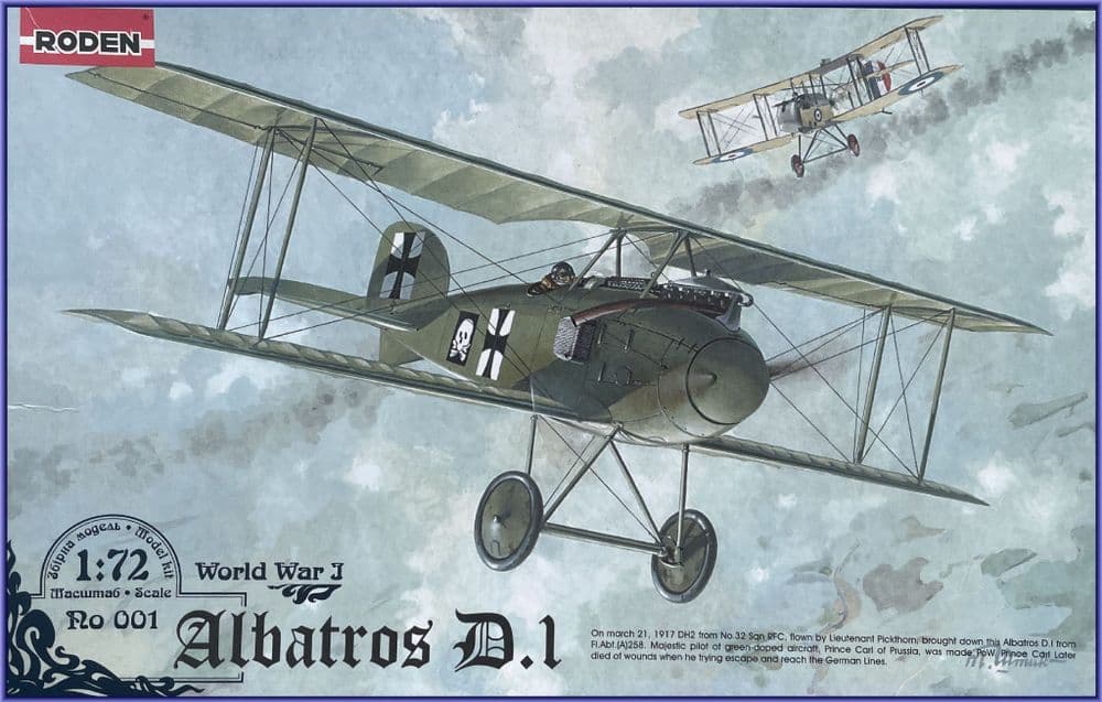 1:72 RODEN ALBATROS D.I, (001),2002.