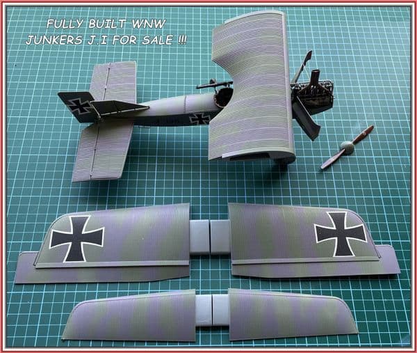 32001K*JUNKERS J.I-BUILT AND PAINTED MODEL!!!