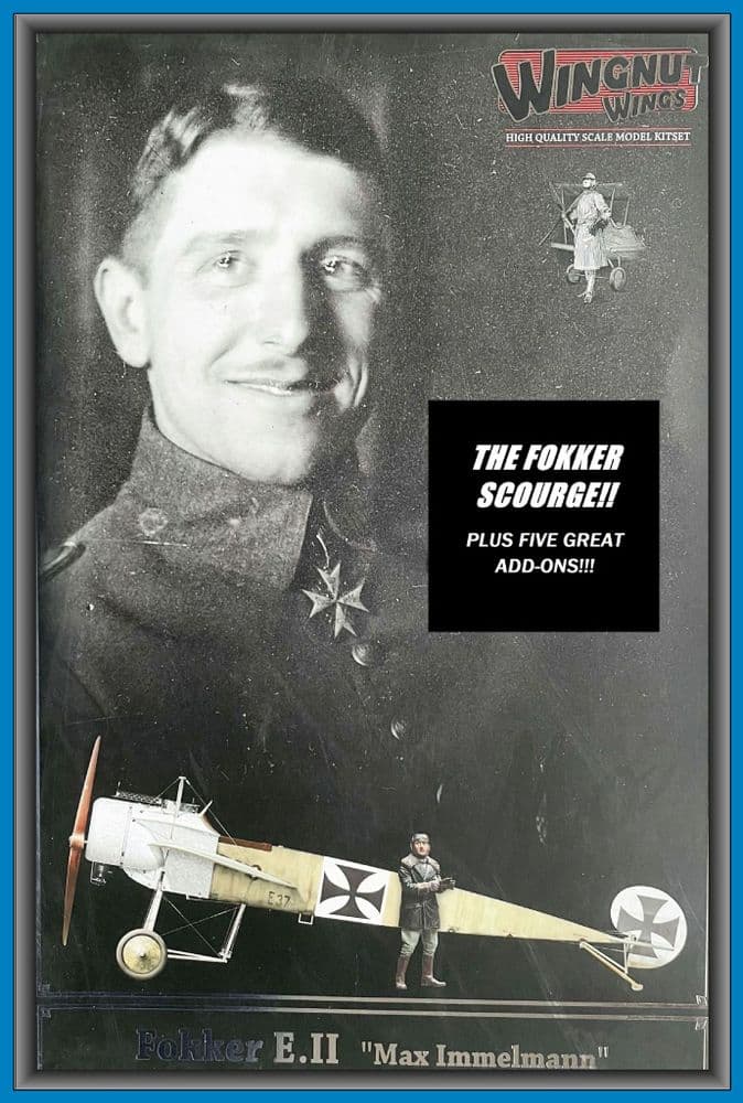 FOKKER E.II-Max Immelmann + EXTRAS!