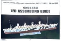 NEW! 1:200 TRUMPETER OLYMPIC AND BRITANNIC LIGHT SETS.