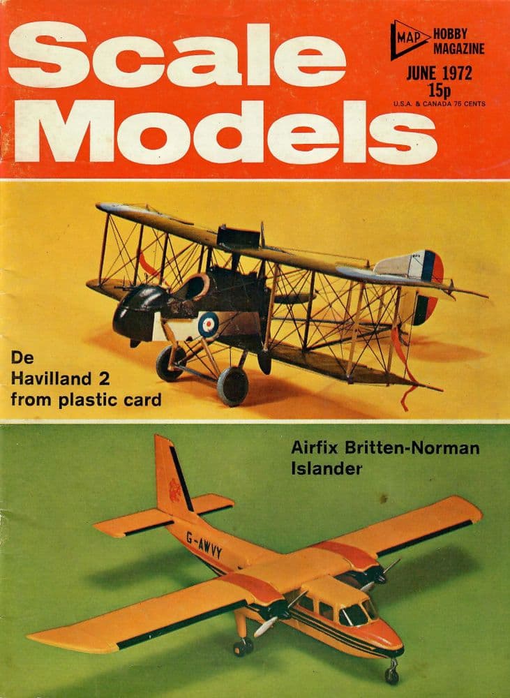 SCALE MODELS JUNE 1972 ISSUE
