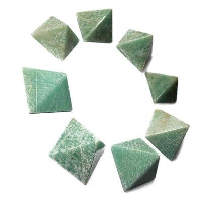 Amazonite Gemstone Crystal Pyramid