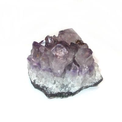 Amethyst Druzy Spirit Quartz Drusy Geode Crystal Cluster 135g (1)