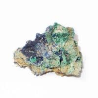 Azurite Malachite Crystals on Matrix Mineral  Specimen 35g (8)