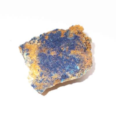 Azurite Malachite Crystals on Matrix Mineral  Specimen 60g (1)