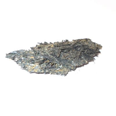 Black Kyanite Fans Conglomerate Cluster Rough Crystal Mineral Specimen 40g (4)