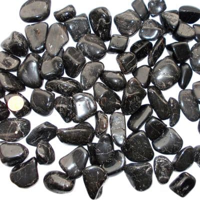 Black Tourmaline Tumble Stone B Grade XL