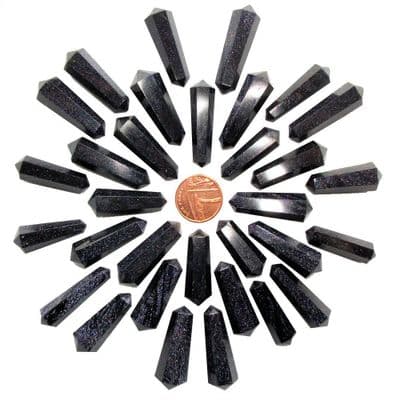 Blue Goldstone DT Vogel Wand