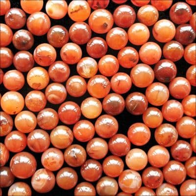 Carnelian Crystal Ball Marble