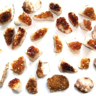 Citrine Druzy Mineral Specimen 30g