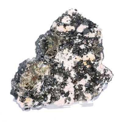 Dolomite, Pyrite, Boulangerite  Mineral Specimen Crystal  Trepca Mine 0.2kg (39)