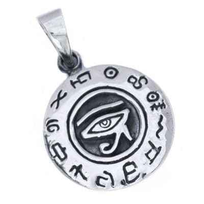 Eye of Horus Ra Silver Pendant (P030)