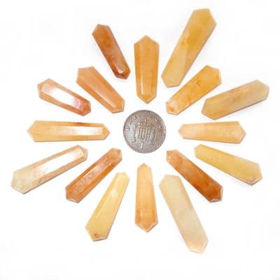 Golden Quartz DT Vogel Wand