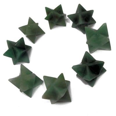 Green Aventurine Merkaba Star Crystal