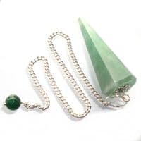 Green Aventurine Pendulum Scrying Point