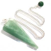 Green Aventurine Pendulum Scrying Point
