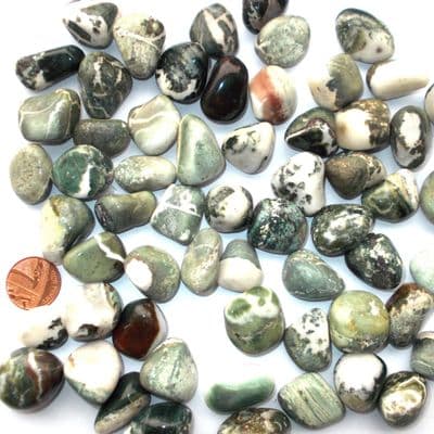 Green Sardonyx Tumble Stone