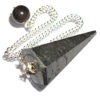 Hematite Dowsing Pendulum Crystal Point