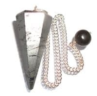 Hematite Dowsing Pendulum Crystal Point