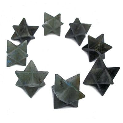 Labradorite Merkaba Star Crystal