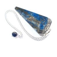 Lapis Lazuli Dowsing Pendulum Blue Point