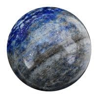 Lapis Lazuli Fortune Telling Crystal Ball Divination Sphere 52mm 230g (LB01)