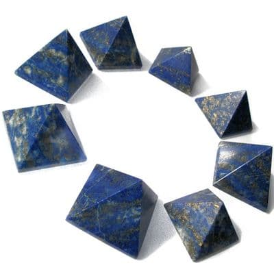 Lapis Lazuli Gemstone Pyramid