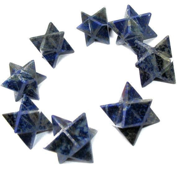 Lapis Lazuli Merkaba Star Crystal