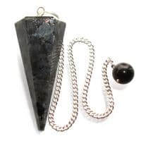 Larvikite Dowsing Pendulum Point
