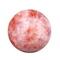 Natural Sunstone Crystal Ball Divination & Meditation 52mm 200g  SUN27