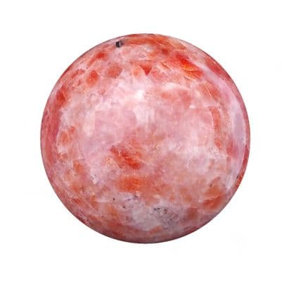 Natural Sunstone Crystal Ball Divination & Meditation 52mm 200g  SUN27